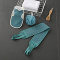 3pcs Set Belt Towel Ball Glove Deep Mud Clean  Body Washcloth