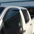 4pcs Out Channel Style Sun Rain Window Visors Visor For 94212