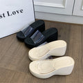 Womens Open-toe Platform High-heeled Sandals