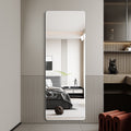 60 X 15  Inch Full Body Round Corner Mirror For Living Room Bedroom Cloakroom Wall Hanging With Hanging Hole High Quality 5mm Silver Mirror  Explosion-proof Glass
