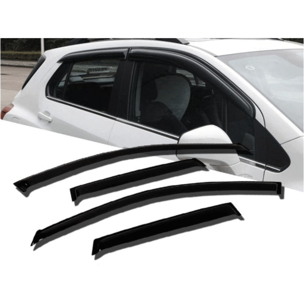 4pcs Out Channel Style Sun Rain Window Visors Visor For 94143
