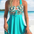 Neck-hanging Bikini Separate Set With Straps For Hot Springs