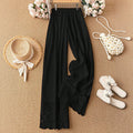 Loose-fitting High-waisted Draping Casual Trousersversatile And Trendy