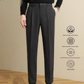 Mens Casual Nine-point Loose Straight-leg Pants