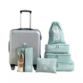 6pcs in 1Set Storage Bag Waterproof Large-capacity Travel Organizer Packing Cube Set