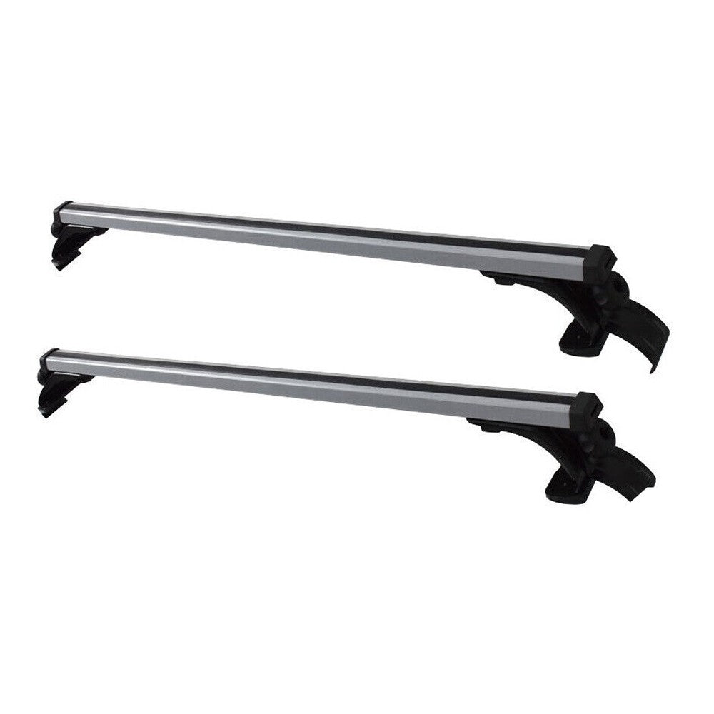 Car Top Roof Cross Bar 48 Universal Luggage Cargo Carrier Rack W  3 Kinds Clamp