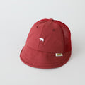 New Children's Mesh Simple Bear Embroidered Baseball Cap - Cute And Fresh Style Baby Breathable Sun Hat