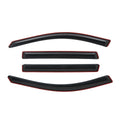 4pcs In Channel Style Sun Rain Window Visors Visor For 194485