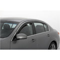 For IS250 IS350 4pcs Smoke Out Channel Window Visor Door Window Protection Trim