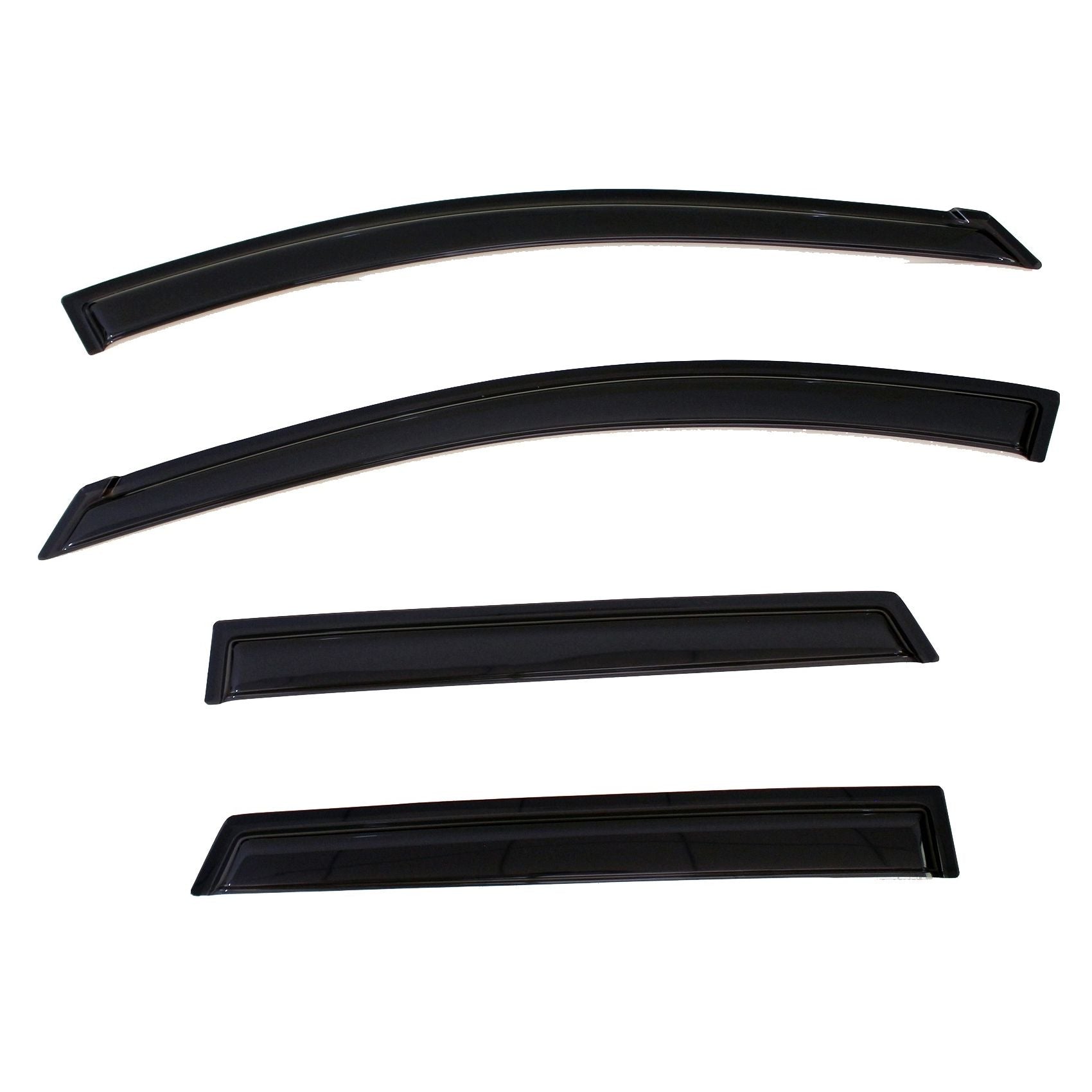 4pcs Out Channel Style Sun Rain Window Visors Visor For 94076