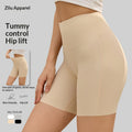 Womens Ice-silk Bottoming Shorts With No Curling Edges