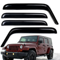 4pcs Out Channel Style Sun Rain Window Visors Visor For 772020