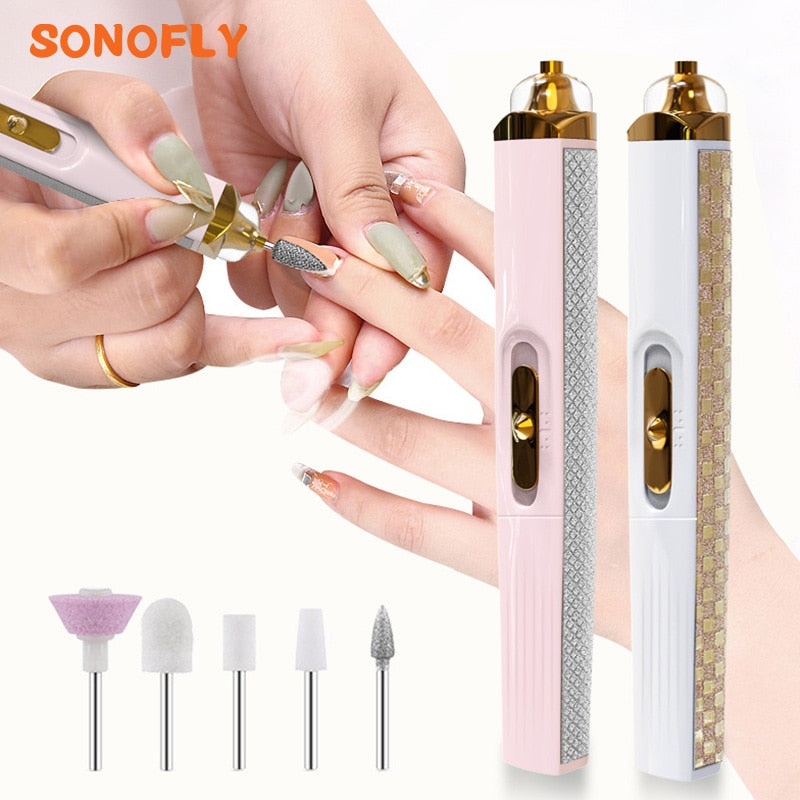 5 in 1 Electric Pedicure Polishing Manicure Nail Tools