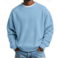 Mens Fashionable Simple And Relaxed Fit Sweatshirt
