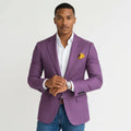 Mens Casual Plaid Jacket With Digital Print