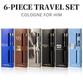 6pcs Set, 1.18fl.oz 35ml Each Bottle, Men's Eau De Toilette Spray, Long-Lasting Perfume, 6 Different Scent, Perfect For Dating, Daily Life, Parties, Gift Giving