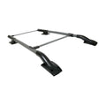 For N Issan Frontier NP300 Frontier Cross Bar OE Style Roof Rack Rail Black Cap