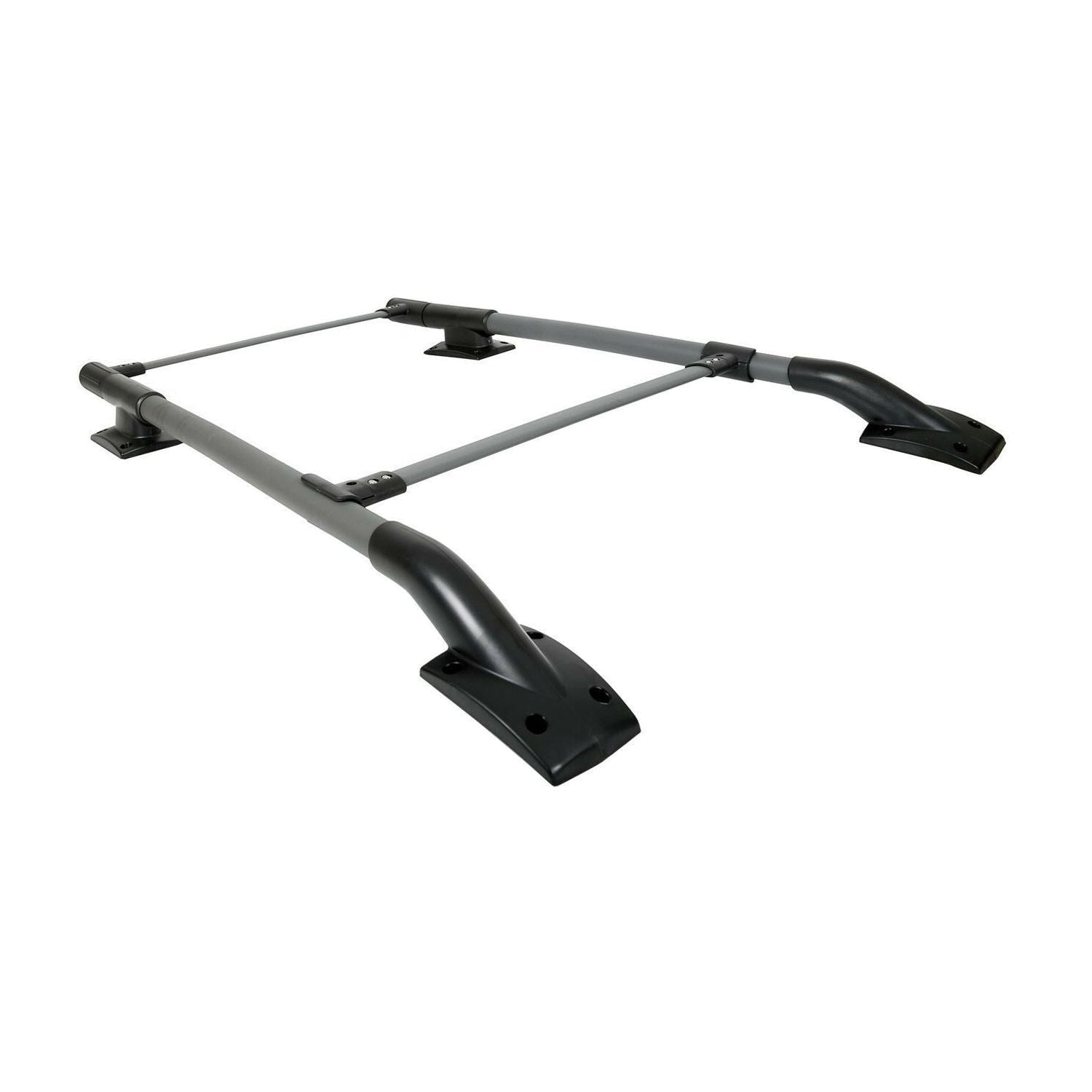 For N Issan Frontier NP300 Frontier Cross Bar OE Style Roof Rack Rail Black Cap