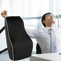 Lumbar Back Support Cushion Car Seat Wheelchair Office Chair Pillow Memory Foam.