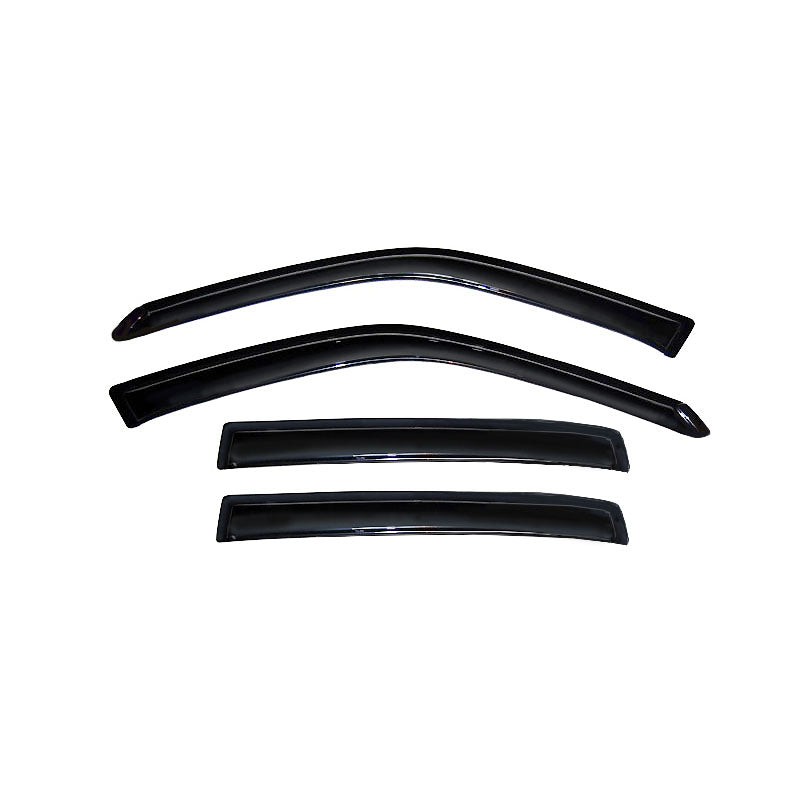 4pcs Out Channel Style Sun Rain Window Visors Visor For 94005