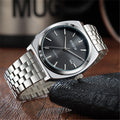 Student-style Fashionable Stainless Steel Strap Calendar Quartz Mens Watch