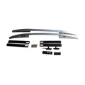 Fits 07-11 H Onda CR-V Aluminum Roof Rack Silver OE Style Side Rail Cross Bar