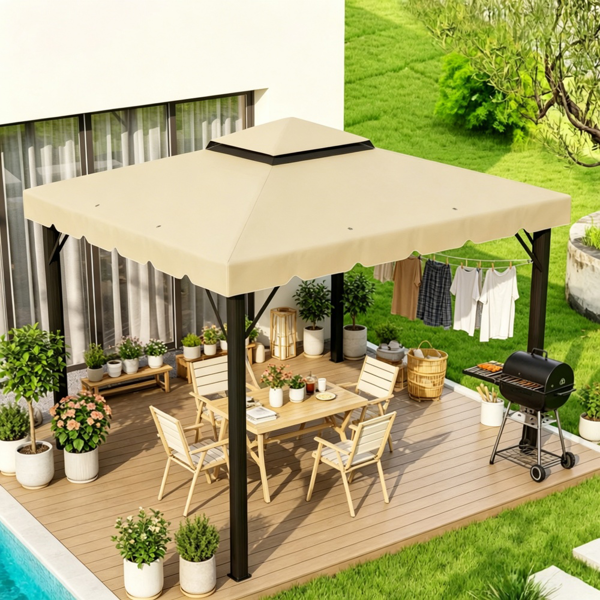 Gazebo Canopy Replacement  Only Canopy Roof