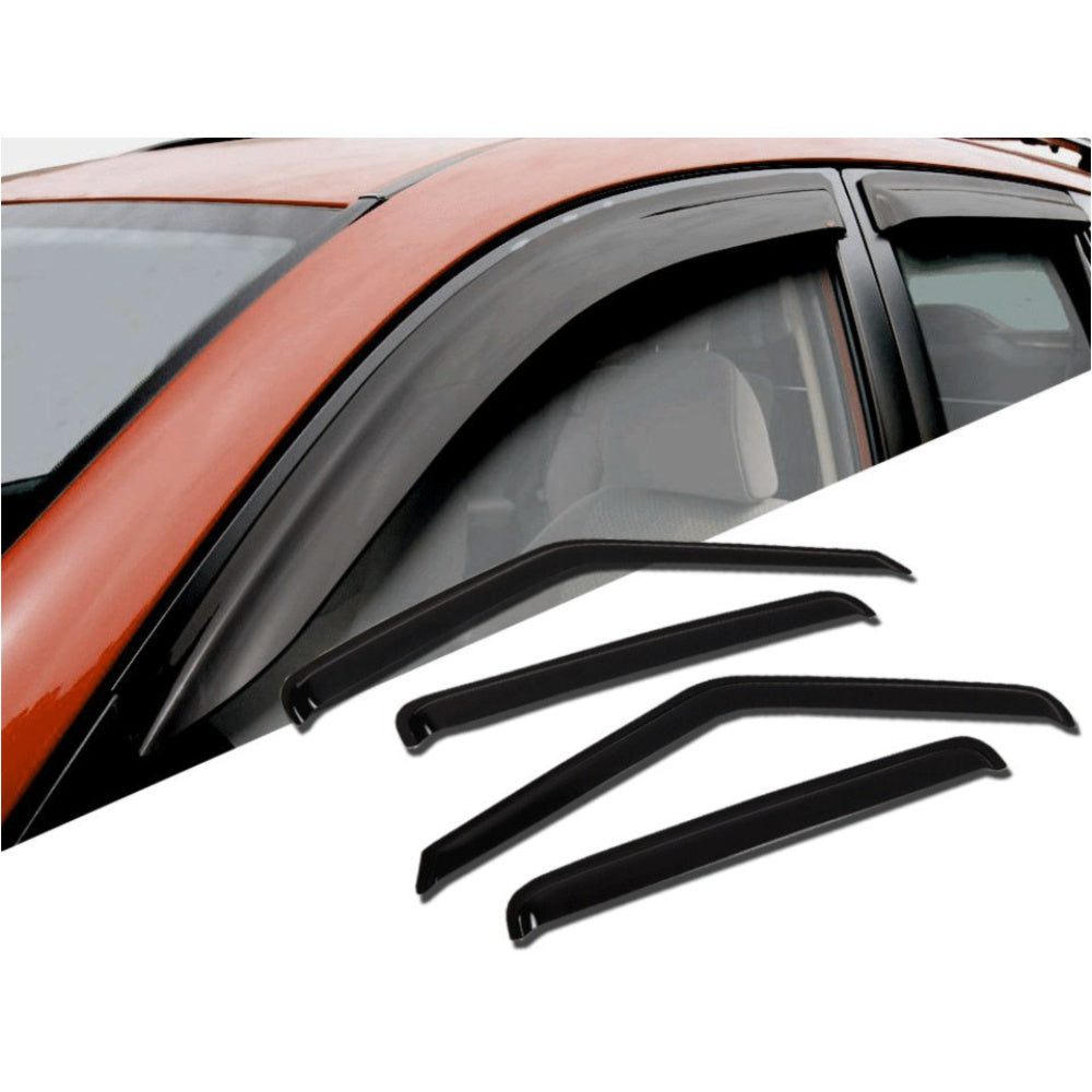 4pcs Out Channel Style Sun Rain Window Visors Visor For 94081