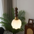 Chandelier French-style Vintage Solid Wood Background Wall Artistic Hallway Light