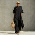 Irregular Loose-fitting Two-piece Pants Set