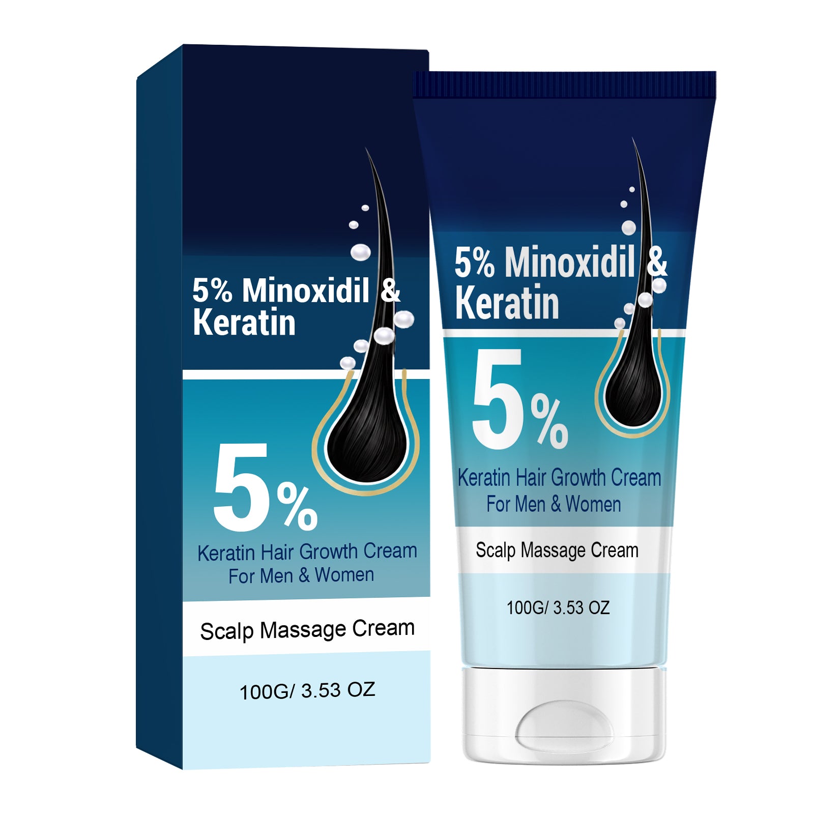 Keratin Hair Growth Cream