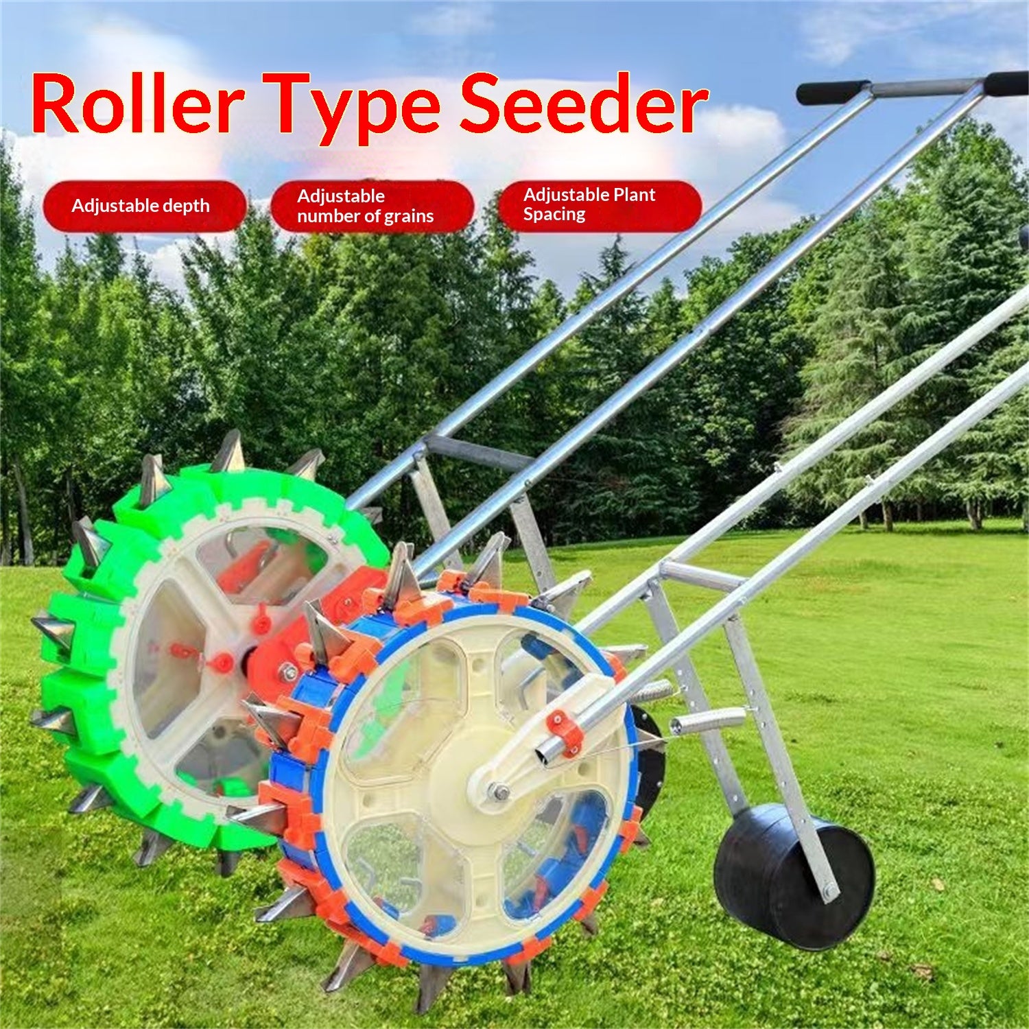 Agricultural Hand-push Seeder Plastic