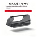 Retractable Storage Compartment For Car Accessories Under The Central Control Screen
