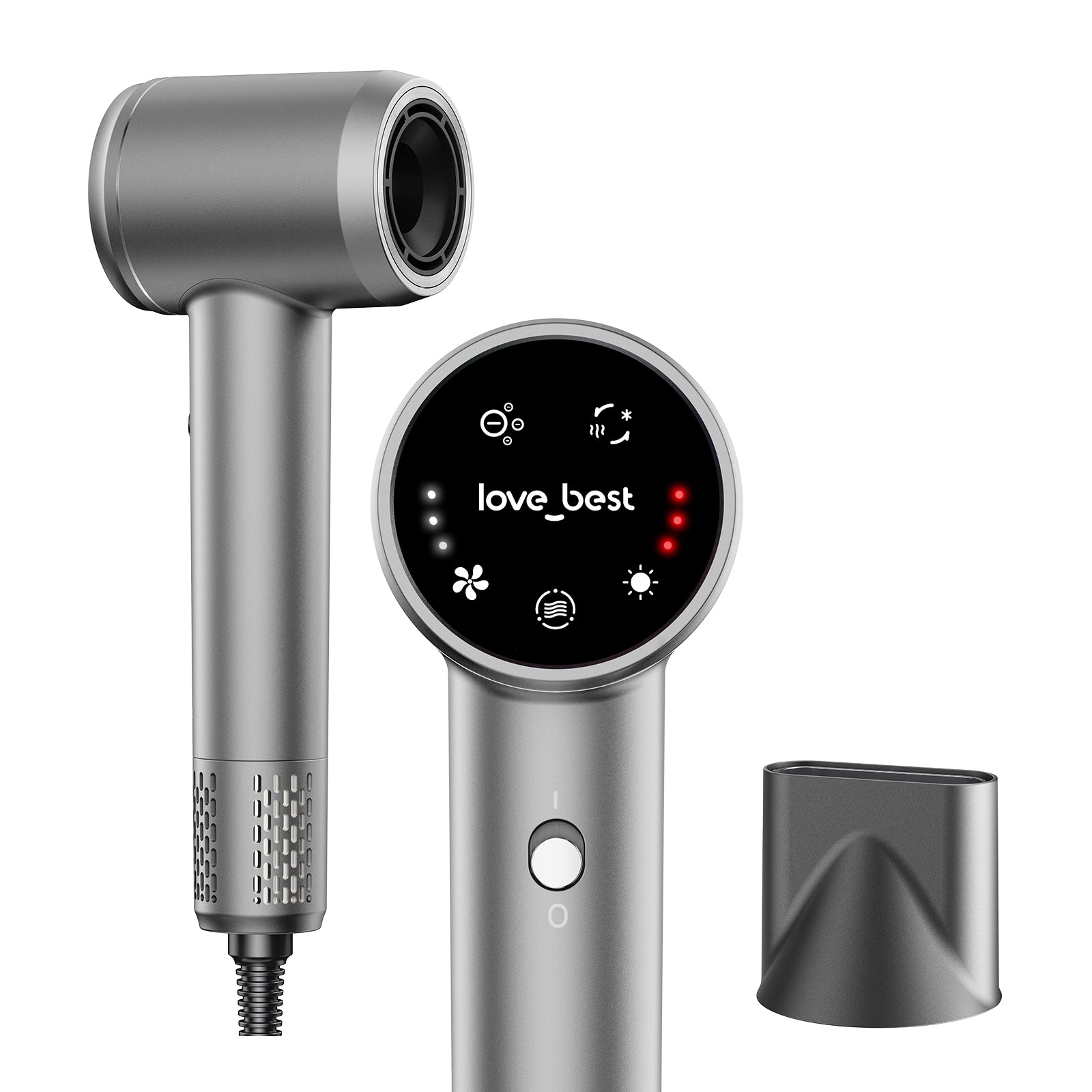 Hair Dryer, Professional Ionic Hair Dryer For Fast Drying, Low Noise And Quiet, Lightweight, 600 Mmillion Negative Lonic High-Speed Hair Blow Dryer Without Hair Damage For Women, Men, Travel, Salon