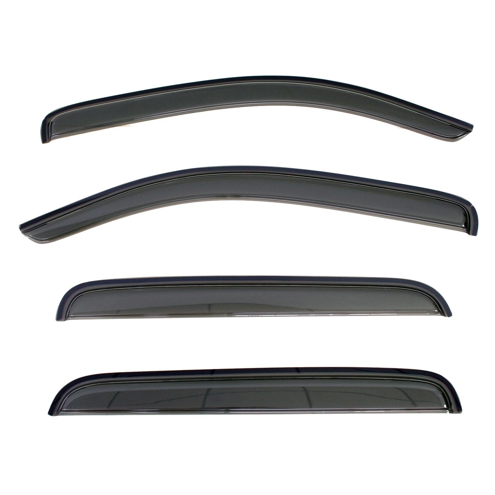 4pcs Out Channel Style Sun Rain Window Visors Visor For 94768