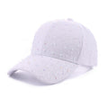 Summer Women's Lace Rhinestone Baseball Cap - Chic Style, Heavy-duty Rhinestone Craftsmanship, Sun Protection, Suitable For Dates, Daily Commutes