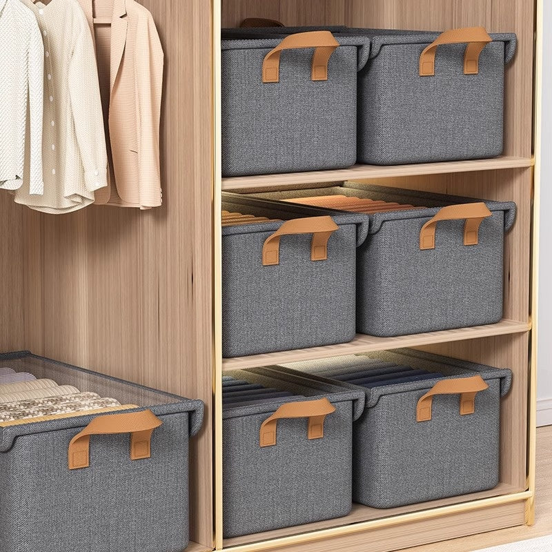 Clothing Storage Box Household Fabric Organizer