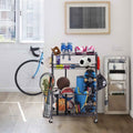 Sports Equipment Storage Rack, Sports Equipment Storage Rack, Multi-layer Compartments, Flexible Combinations, Can Neatly Store Balls, Rackets, And Other Equipment, Frees Up Space, Sturdy And Durable