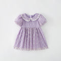 Casual Short-sleeved Western-style Princess Dress