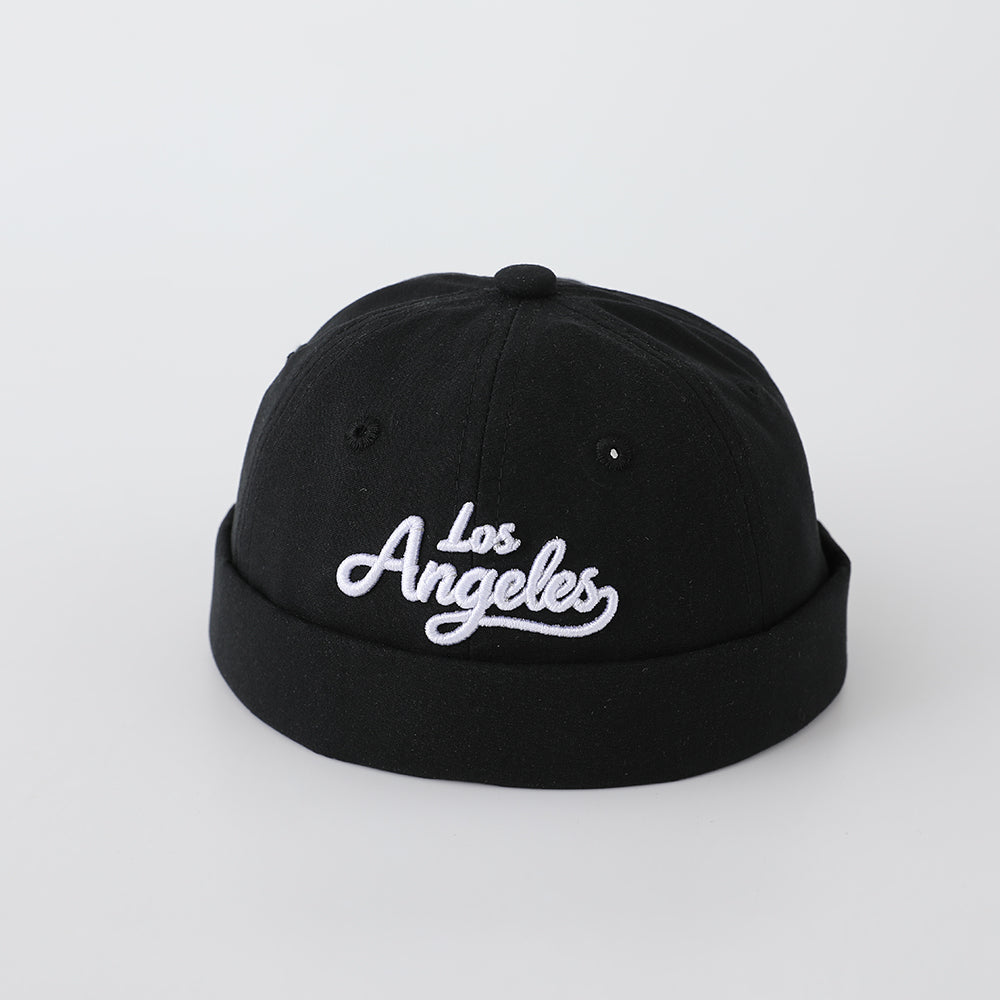 New Children's Single-color Multi-letter Three-dimensional Embroidered Adjustable Minimalist Hip-hop Style Brimless Hat Suitable For Street, Travel And Party Events