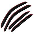 4pcs Out Channel Style Sun Rain Window Visors Visor For 94515