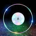 Flashing LED Light Car Interior Bottle Cup Sticker Luminous Mat Coaster