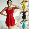 Hollow-out Two-piece Swimsuit For Women
