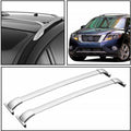 Pair Silver Aluminum Roof Rack Top Bar Rail For 13-19 Pathfinder Sport Utility