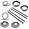 10x Door Window Weatherstrip Seal Kit For Dodge Truck Ram Charger Plymouth D150 D250 D350 1980-1993