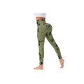 Self Pickup Only - Four Seasons Printed Nine Point Sports Yoga Pants