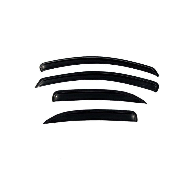4pcs Out Channel Style Sun Rain Window Visors Visor For 94443