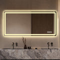 28x60inch LED Bathroom Vanity Mirror ,wall Mirror,Anti-Fog, Dimmable,Shatter-Proof Tempered Glass,  Ideal For Bathroom Wall Decor, Beauty Makeup And Shaving