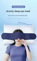 Sleep Mask, Cooling Eye Mask, Eye Fatigue Relief, Gentle Pressure, Light-Blocking Sleep Mask
