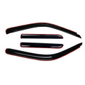 4pcs In Channel Style Sun Rain Window Visors Visor For 194309
